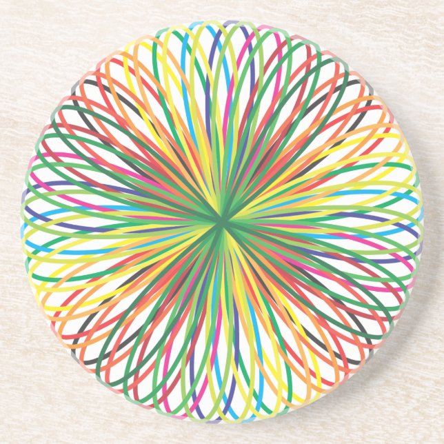 Crazy Dandelion Coaster (Front)