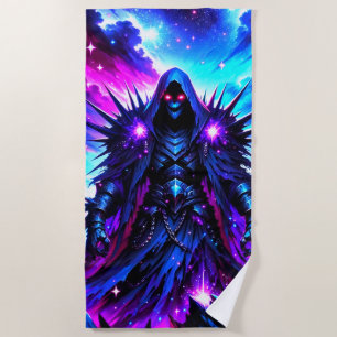 Crazy Demon Beach Towel