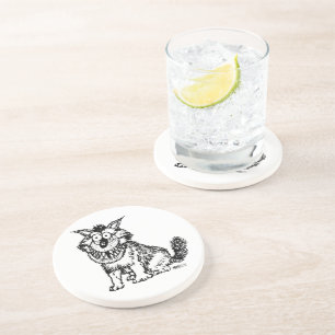 Crazy Dog Coaster