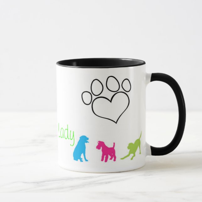 Crazy Dog Lady Mug (Right)