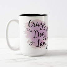 Crazy Dog Lady (Purple)