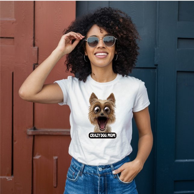 Crazy Dog Mom - Crazy Dog T-Shirt (Creator Uploaded)