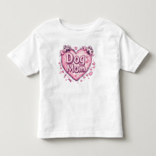 Crazy Dog Mom – Playful and Bold Design Toddler T-shirt