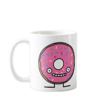 Crazy Doughnut with Sprinkles pink icing sweet