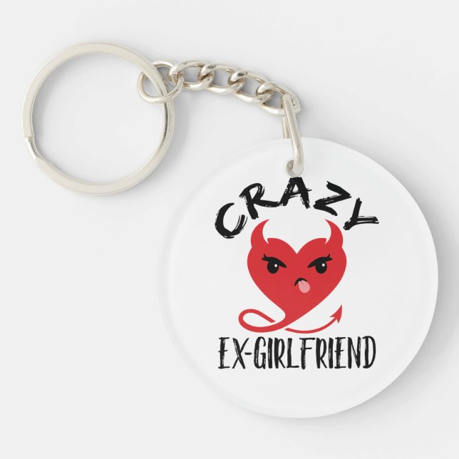 Crazy Ex Girlfriend Drôle Diable Rouge Coeur (Devant)