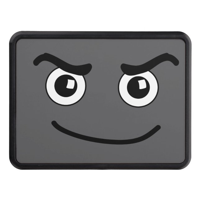 Crazy Eyes Trailer Hitch Cover (Front)