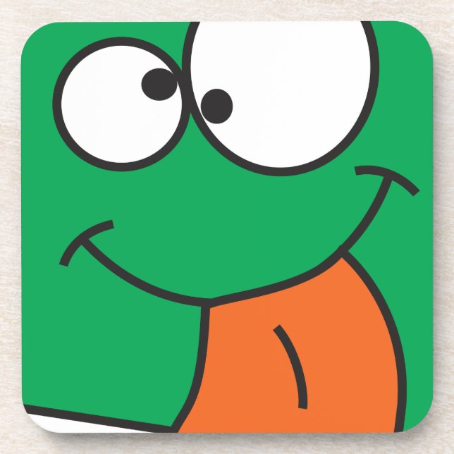 Crazy Face Coaster (Front)