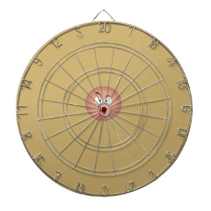 Crazy Face Metal Cage Dartboard