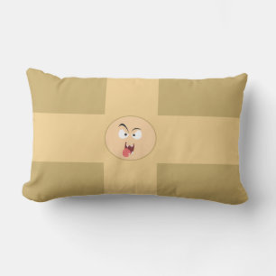 Crazy Face Pillow