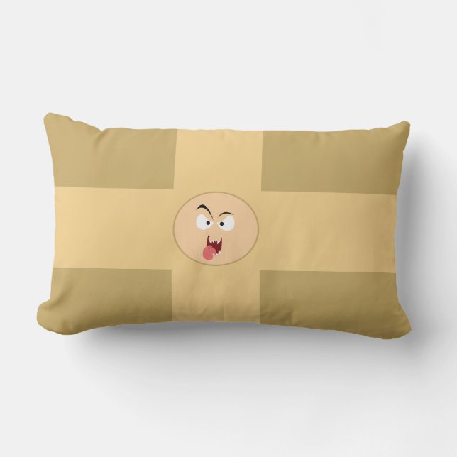 Crazy Face Pillow (Front)