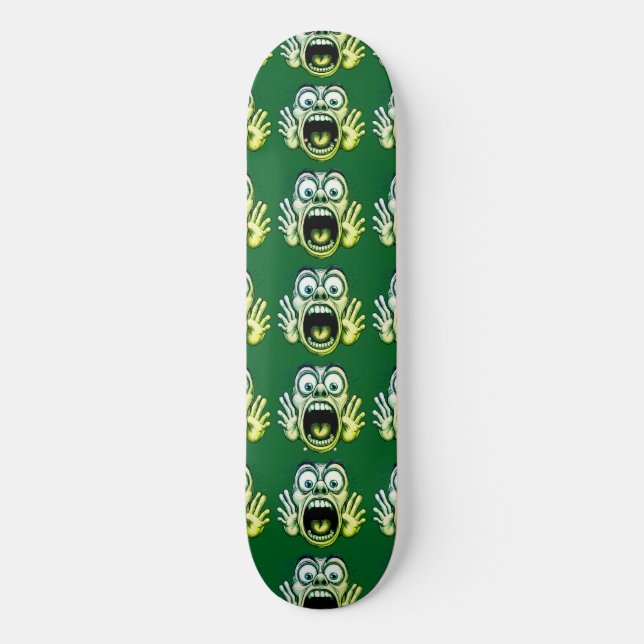 Crazy Face Skateboard (Front)