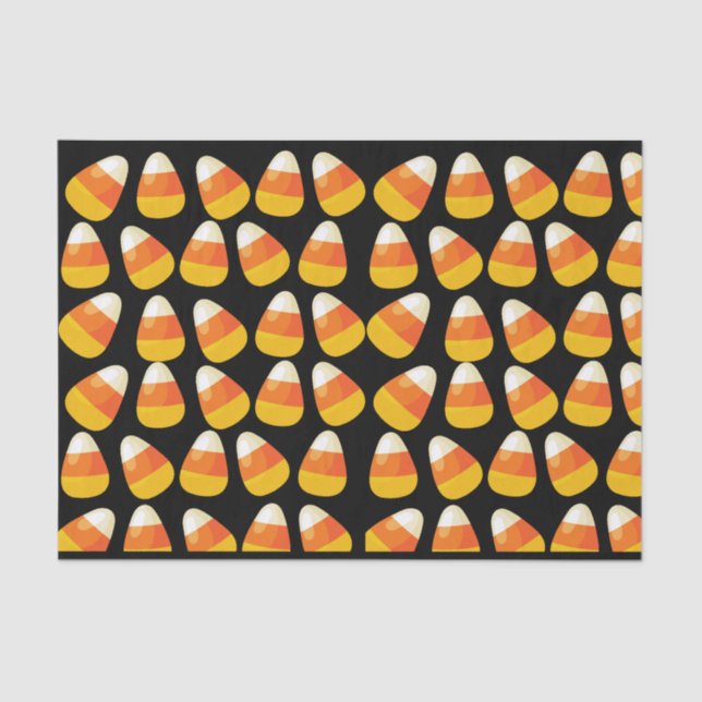 Crazy For Candy Corn Tissue Paper (Front)