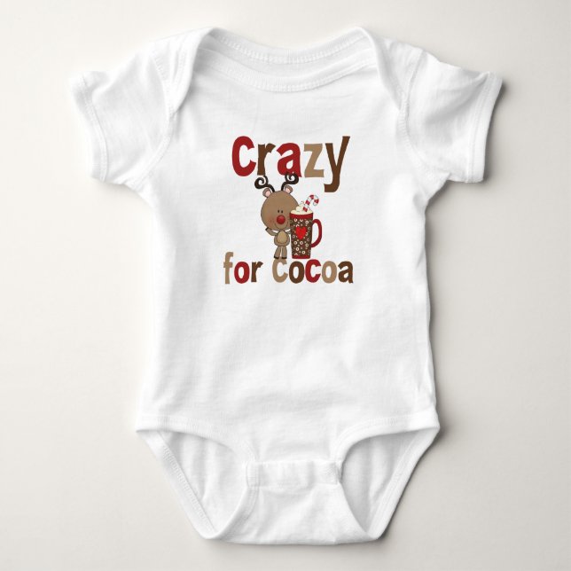 Crazy For Cocoa Baby Bodysuit (Front)
