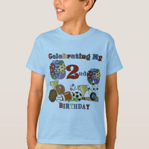 Crazy For Sports 2e Anniversaire T-shirts et cadea