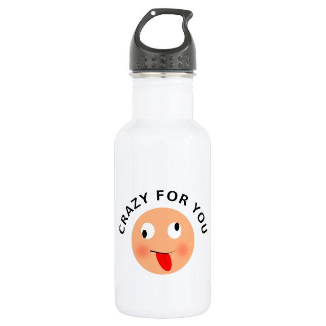 Crazy For You 532 Ml Water Bottle (Front)