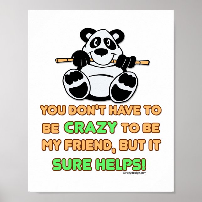 Crazy Friends Poster (Front)