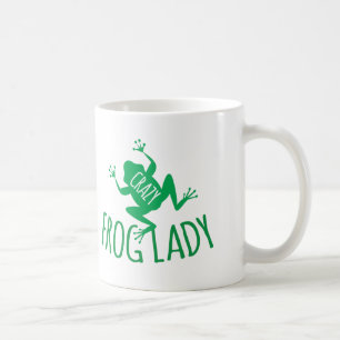 Crazy Frog Lady Coffee Mug
