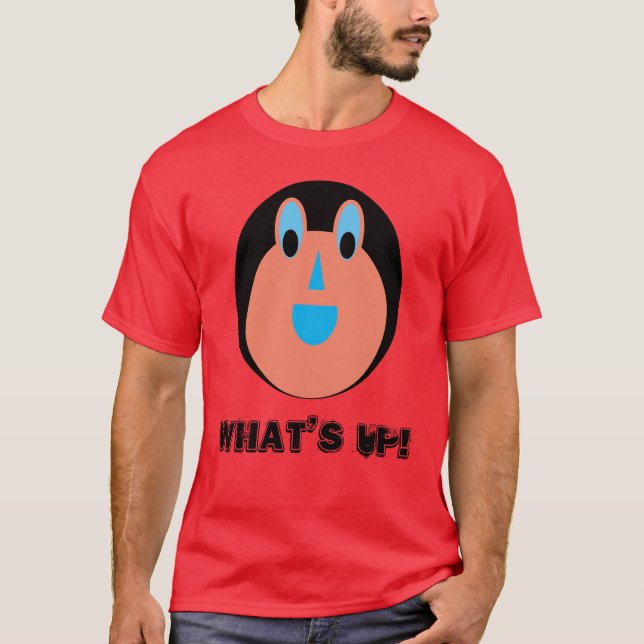 Crazy frog what's up T-Shirt (Front)