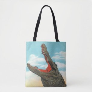 Crazy Fun Alligator Chomp Shoulder Tote