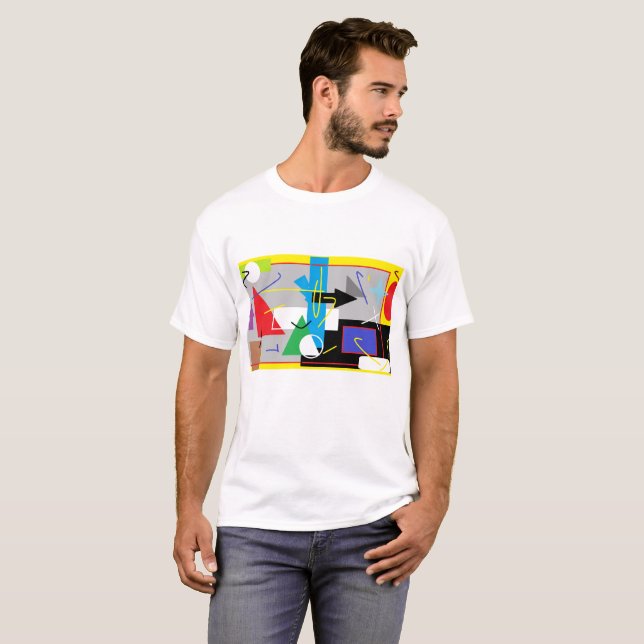 Crazy Geometry T-Shirt (Front Full)