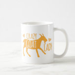 Crazy Goat Lady Coffee Mug<br><div class="desc">Crazy Goat Lady</div>