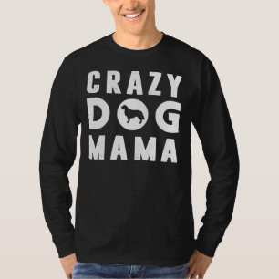 Crazy Golden Retriever Dog Mama T-Shirt