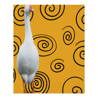 Crazy Goose Poster