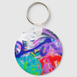 Crazy Graffiti Keychain