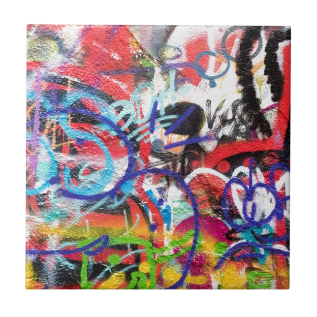 Crazy Graffiti Tile (Front)