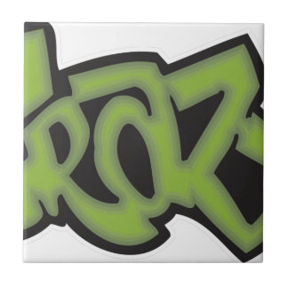 Crazy - Graffiti Tile