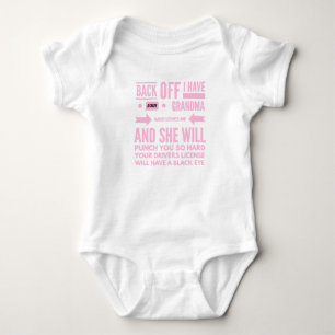 Crazy Grandma Baby Bodysuit