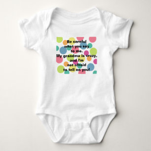 Crazy Grandma Infant T Shirt