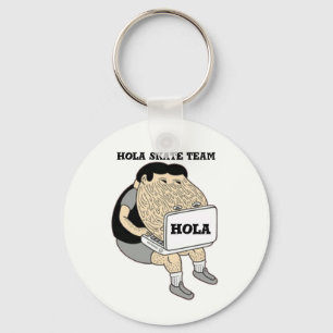 crazy guy keychain