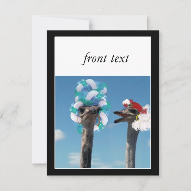 Crazy Hat Day at the Races Invitation (Front)