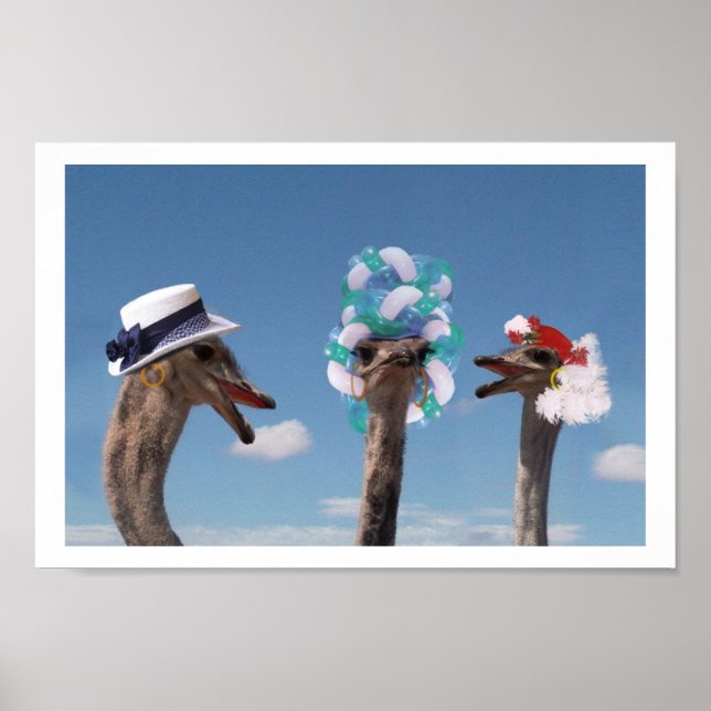 Crazy Hat Day at the Races Poster (Front)