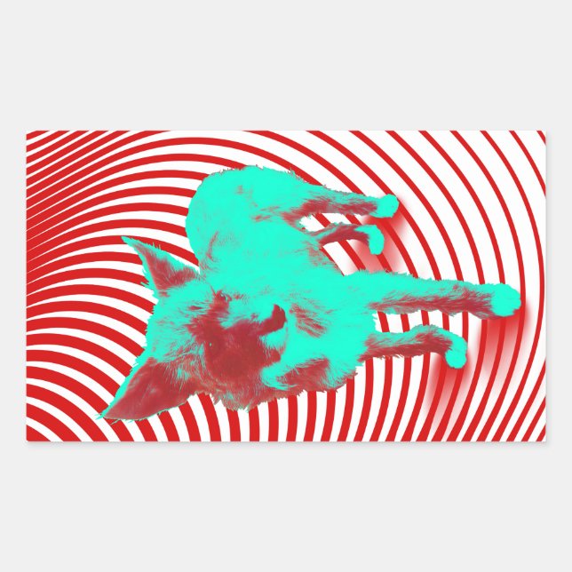 crazy hazie pups sticker (Front)
