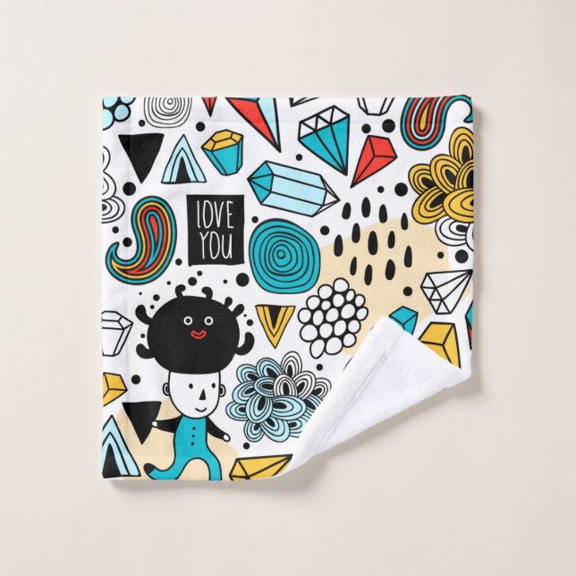 Crazy head (Gant de toilette)