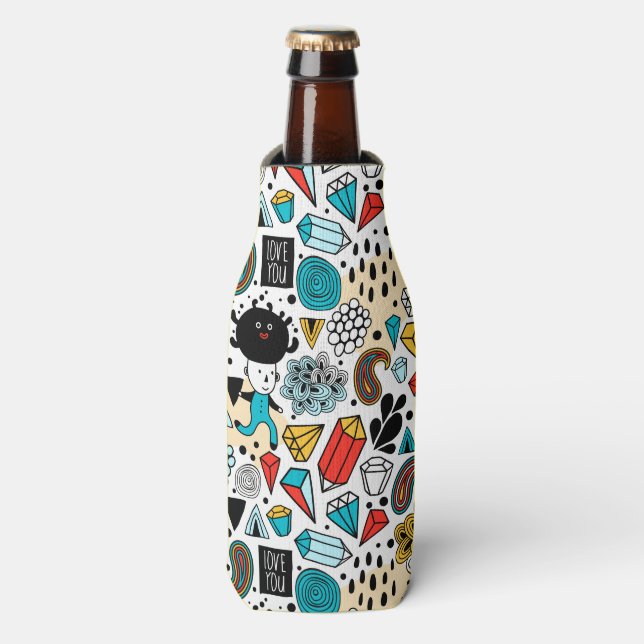 Crazy head bottle cooler (Bottle Front)