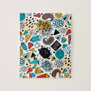 Crazy head jigsaw puzzle