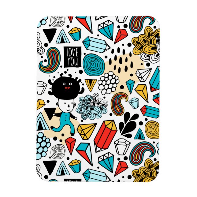 Crazy head magnet (Vertical)