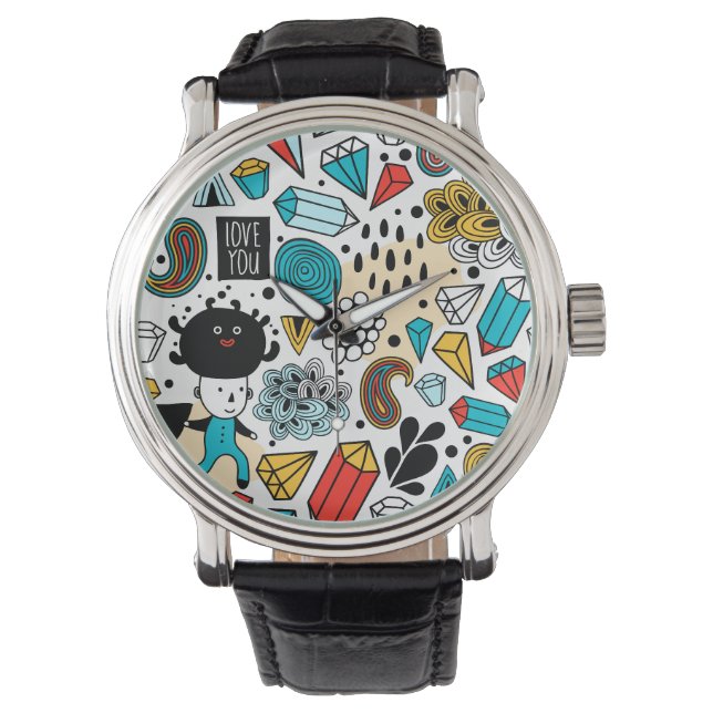 Crazy head watch (Front)
