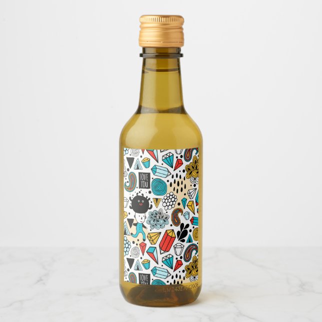 Crazy head wine label (Front)