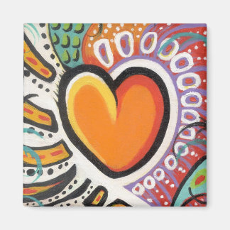 Crazy Heart Magnet
