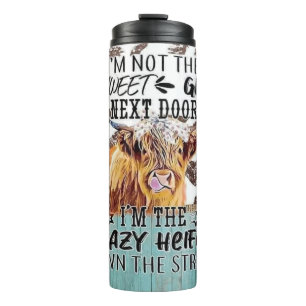 Crazy Heifer Thermal Tumbler