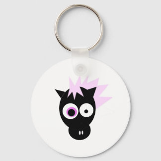 Crazy horse keychain