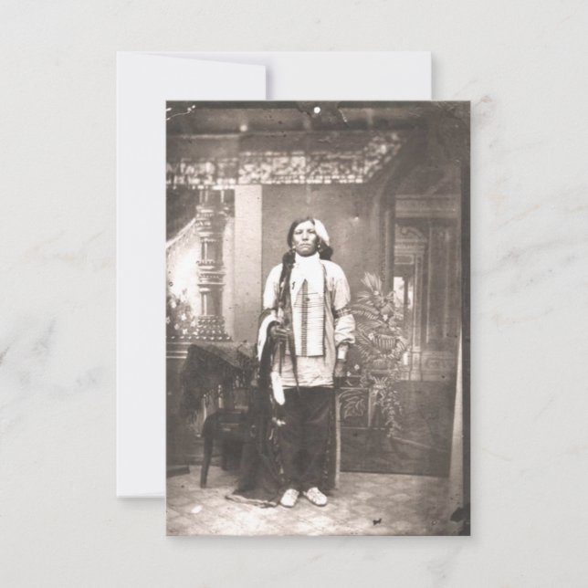 Crazy Horse Portrait Save The Date (Front)