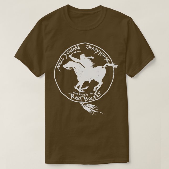 Crazy Horse T-Shirt (Design Front)