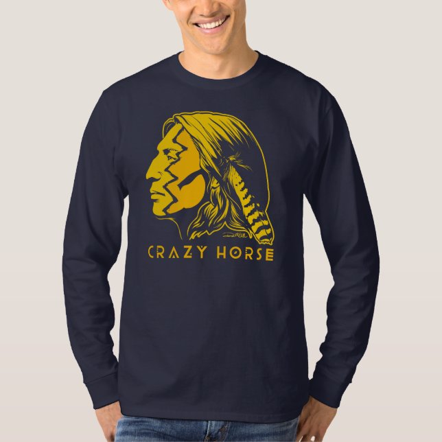 Crazy Horse War Paint T-Shirt (Front)