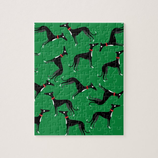 Crazy Hounds Jigsaw Puzzle (Vertical)