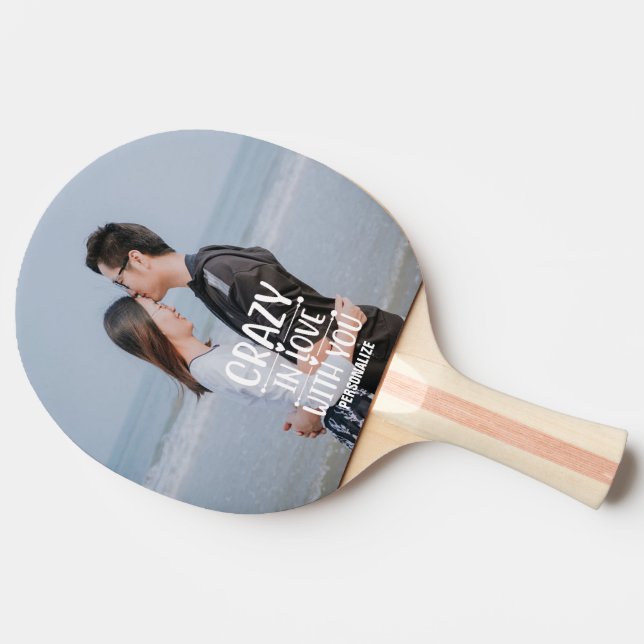 Crazy In Love Ping Pong Paddle (Side)